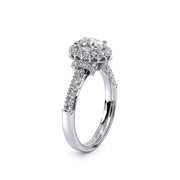 Verragio Renaissance 908 Halo Round Cut Diamond Engagement Ring 0.50 Ct. (also available in Oval)
