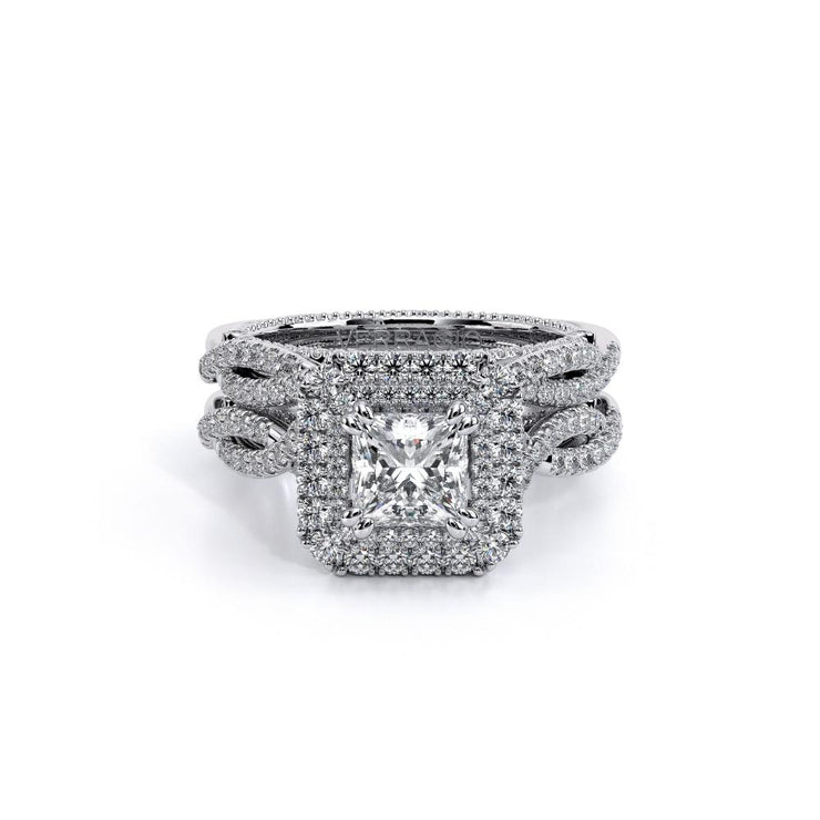 Verragio VENETIAN 5066 Vintage Halo Diamond Engagement Ring 0.60TW