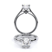 Verragio Couture ENG-0418 0.05ctw Round Solitaire Engagement Ring (Princess or Oval)