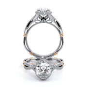 Verragio PARISIAN 105X  Halo Diamond Engagement Ring 0.35 Ct.