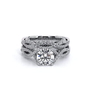 Verragio INSIGNIA 7060 Pave Twist Band Diamond Engagement Ring 0.40TW