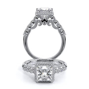 Verragio INSIGNIA 7100 Stardust Double Pave Halo Diamond Engagement Ring 0.80TW