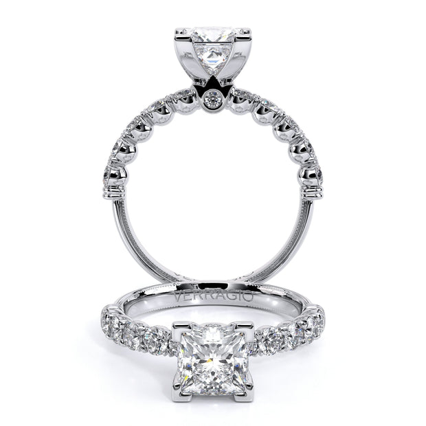 V-950-P2.4- Verragio-14K-0.65-ctw-princess-solitaire-side-stones-Engagement-Ring-Fame-Diamonds