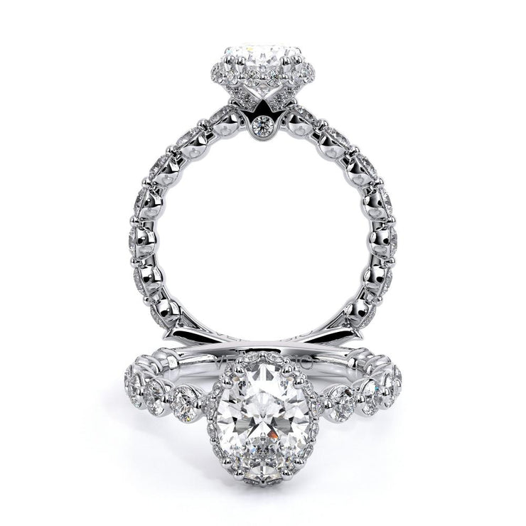 Verragio Renaissance 984-2.5 Halo Diamond Engagement Ring 1.05 Ct. (Available in Round, Oval & Pear Cut)