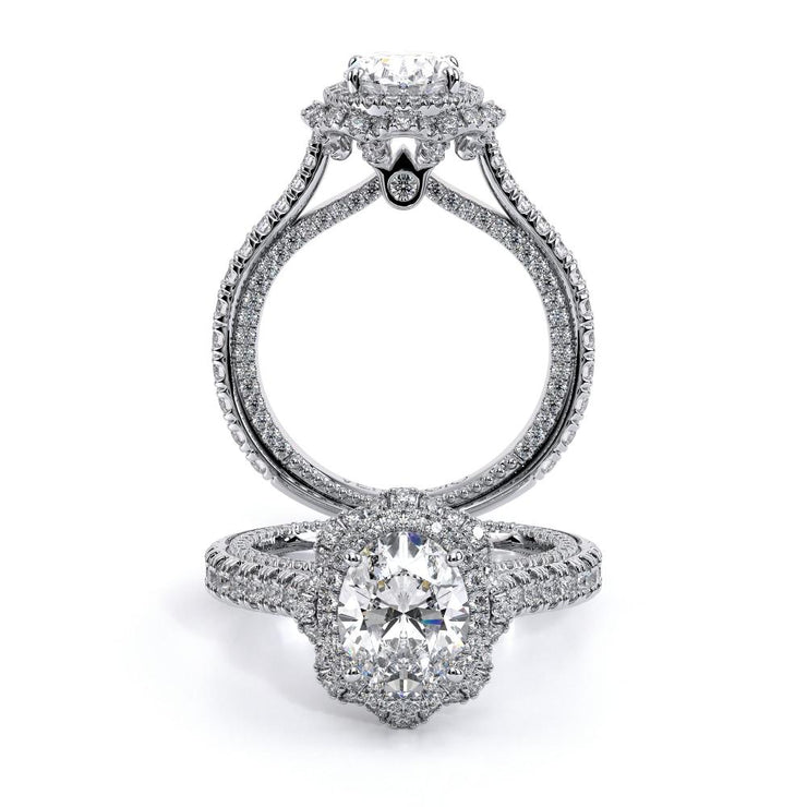 Verragio COUTURE 0468 Halo Diamond Engagement Ring 1.15TW (Available in Round a& Oval Cut)
