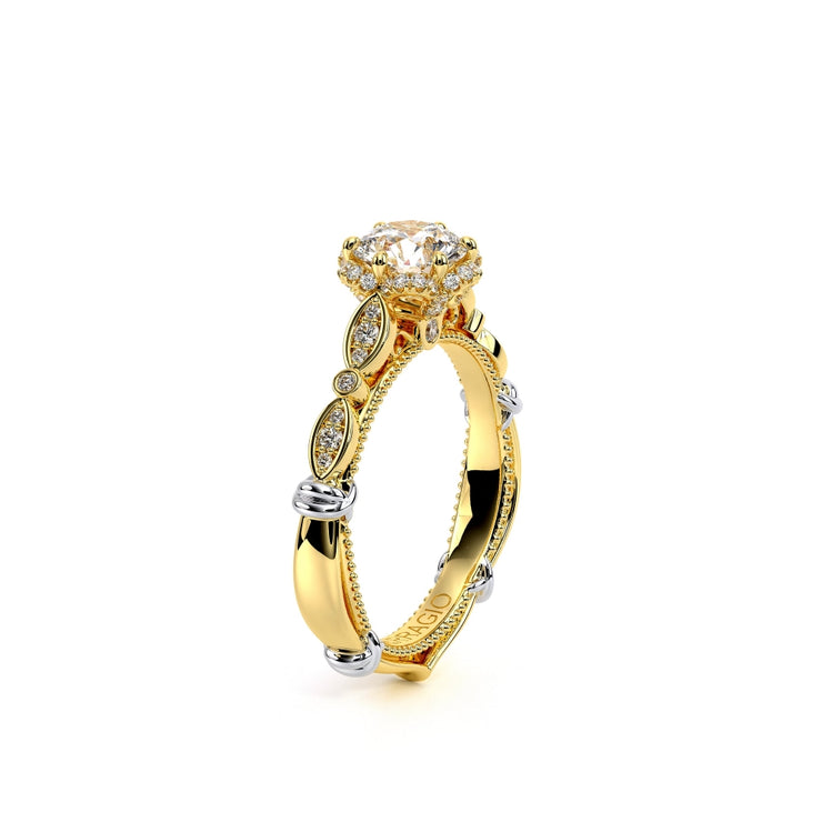 Verragio PARISIAN-141 Halo Diamond Engagement Ring 0.25TW (Round, Princess and Oval Cut)