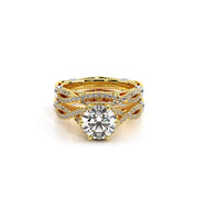 Verragio PARISIAN-153 Hidden Halo Diamond Engagement Ring 0.40TW (Round, Princess or Oval)