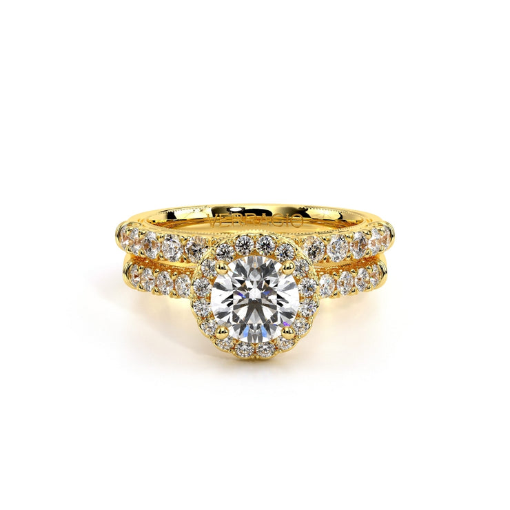 Verragio Renaissance-944 Round/Cushion Halo Diamond Engagement Ring 0.50 Ct.