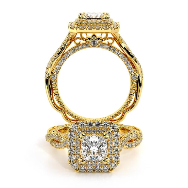 Verragio VENETIAN 5066 Halo 1686 Oval, 1685 Pear, 1684 Princess Cut Diamond Engagement Ring 0.60TW