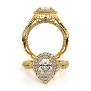 Verragio VENETIAN-5066 Halo Diamond Engagement Ring  0.60TW (Available in Round, Princess, Oval, Cushion and Pear Cut)