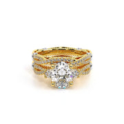 Verragio PARISIAN-129 Three Stone Diamond Engagement Ring 0.35TW (Available in Round, Princess and Oval Cut)