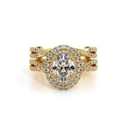 Verragio Insignia-7084 0.55ctw double halo square twist shank Engagement Ring  Round, Princess, Oval or Cushion Cut)