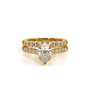 Verragio INSIGNIA 7097 Pave Diamond Engagement Ring 0.45TW (Available in Round, Princess, Oval & Pear Cut)