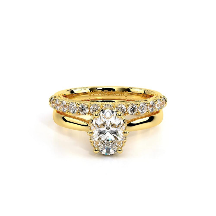 Verragio Renaissance 942 Princess Solitaire Diamond Engagement Ring 0.15 Ct
