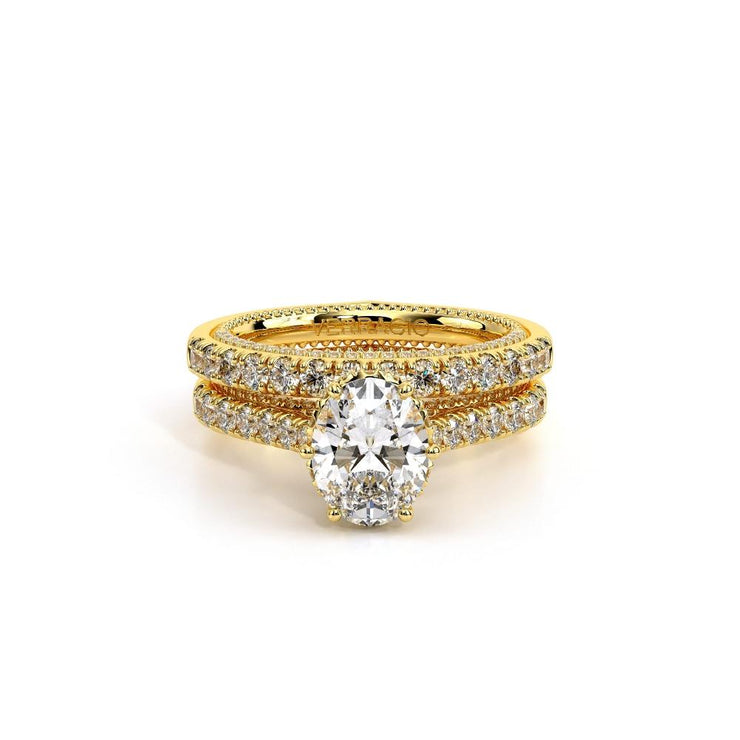 Verragio COUTURE 0447 Pave Diamond Engagement Ring 0.50TW (Available in Round, Princess & Oval Cut)
