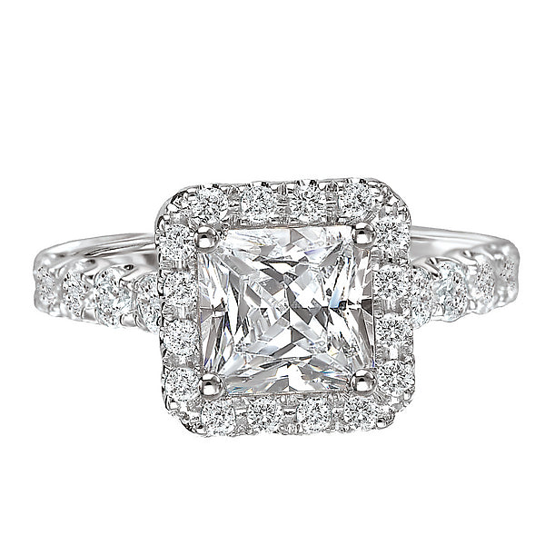 romance-collection-117054-075-18-k-wg-0-58-ct-princess-cut-diamond-halo-engagement-diamond-ring