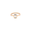 emerald-cut-bezel-set-yellow-gold-18K-diamond-engagement-ring