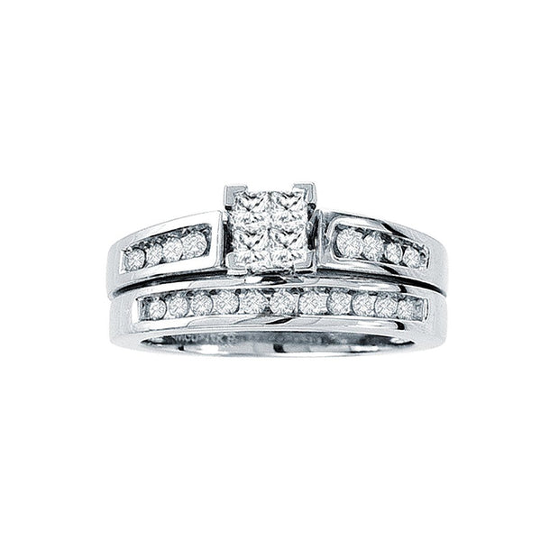 14-K-White-Gold-0.50-ctw-Multistones-channel-setting-Engagement-Diamond-ring-fame-diamonds