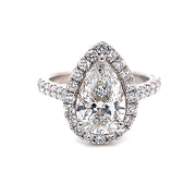 2.67-ctw-pear-halo-IGI-certified-lab-grown-diamond-halo-side-diamond-engagement-ring-fame-diamonds