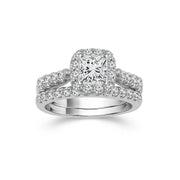 14-k-white-gold-square-halo-princess-cut-pave-side-diamond-bridal-set-Fame-Diamonds