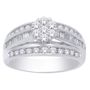 10K White Gold 1.00ctw Stunning Endless Love Ring