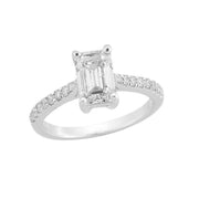 14-K-White-Gold-Emerald-Side-Stone-Engagement-Diamond-Ring-fame-diamonds