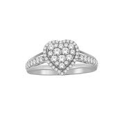 10-K-White-Gold-0.50-ctw-Multi-stones-Heart-shaped-Engagement-Diamond-Ring-Fame-Diamonds