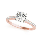 Sparkly Round Brilliant Cut Diamond Engagement Ring(  1.46 CTW)