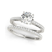 Sparkly Round Brilliant Cut Diamond Engagement Ring(  1.46 CTW)