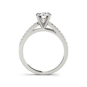 Sparkly Round Brilliant Cut Diamond Engagement Ring(  1.46 CTW)