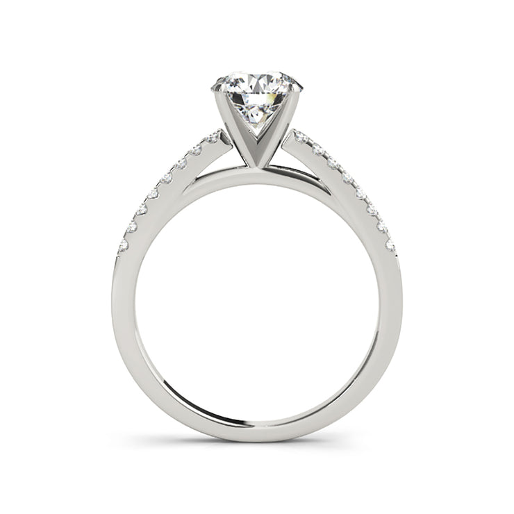Sparkly Round Brilliant Cut Diamond Engagement Ring(  1.46 CTW)