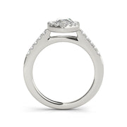 Marquise Halo Diamond Engagement Ring (0.69 CTW)