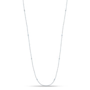 14K 0.42CT DIAM CHAIN