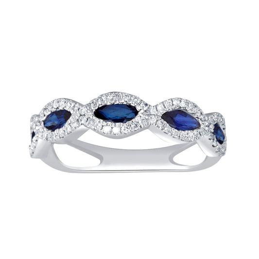 14K 0.21CT DIAMOND BAND