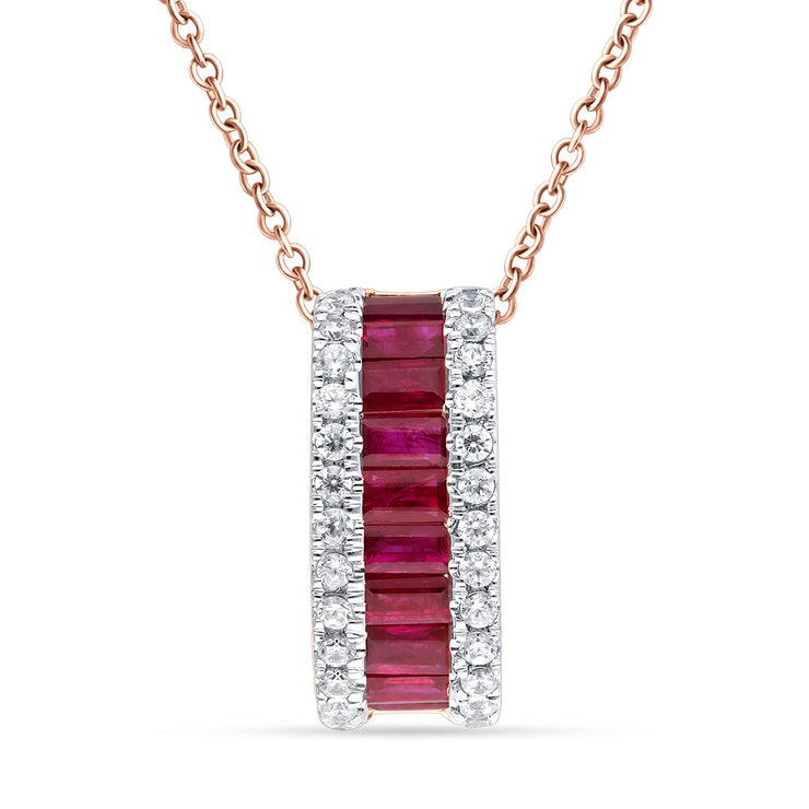 14K 0.23CT DIAMOND PENDANT