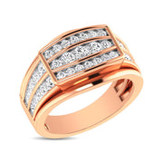 10K White Gold 1 1/2 Ct.Tw. Diamond Men's Fashion Ring