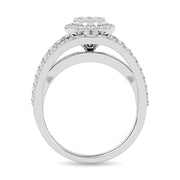 Diamond Engagement Ring 1 1/2 ct tw in 14K White Gold