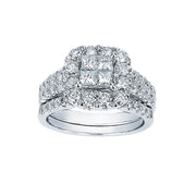 14-K-White-Gold-2.00-ctw-Multistones-Engagement-Diamond-Ring-Fame-Diamonds