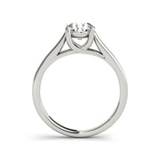 0.50ct Trellis Design Round Brilliant Cut Diamond Engagement Ring(  0.5 CTW)