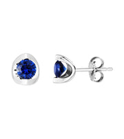 Sapphire Stud Earrings