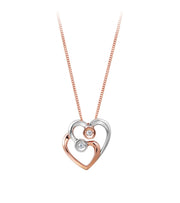 Double Heart Necklace