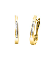 Diamond huggie Earrings