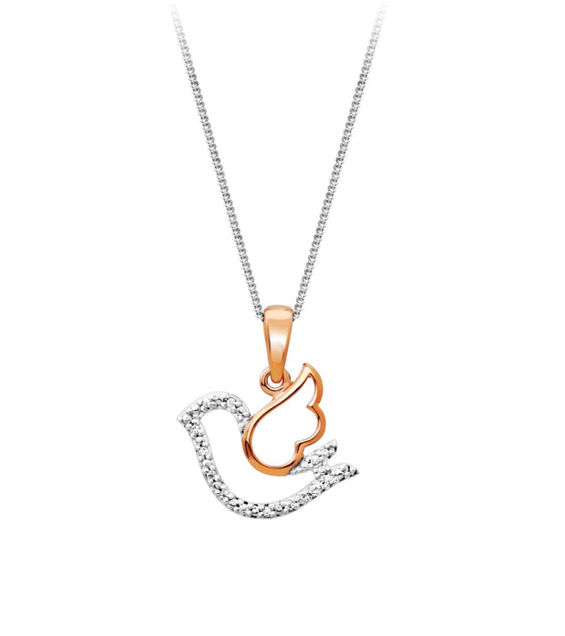 Dove Diamond Necklace