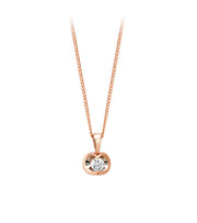 Half-Moon Diamond Necklace