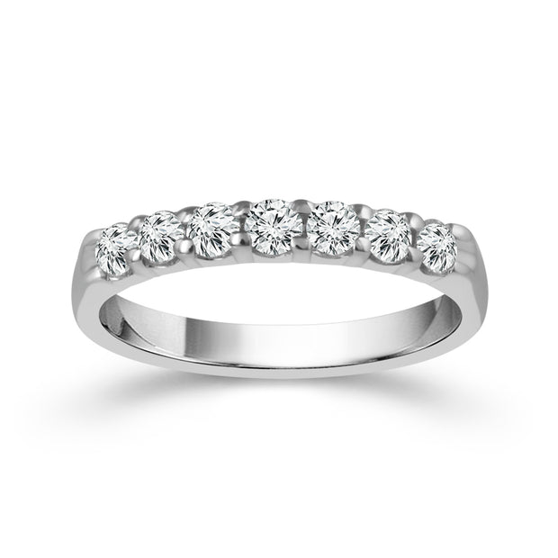 14-K-White-Gold-0.5-ctw-Round-Diamond-Wedding-Band-anniversary-ring-fame-diamonds