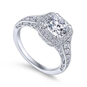 14k-white-gold-0-6-diamond-cushion-shape-halo-and-filigree-and-milgrain-engagement-ring-fame-diamonds