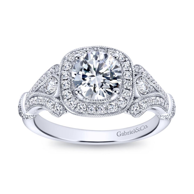 14k-White-Gold-0.42-ctw-Diamond-ER7479W44JJ-Halo-and-Filgree-Setting-Engagement-Ring-Fame-Diamonds