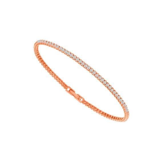 14k-rose-gold-0-75-ct-tw-round-diamond-classic-bangle-tennis-bracelet-fame-diamonds