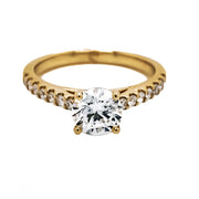 1.42 CTW Lab Diamond Engagement Ring
