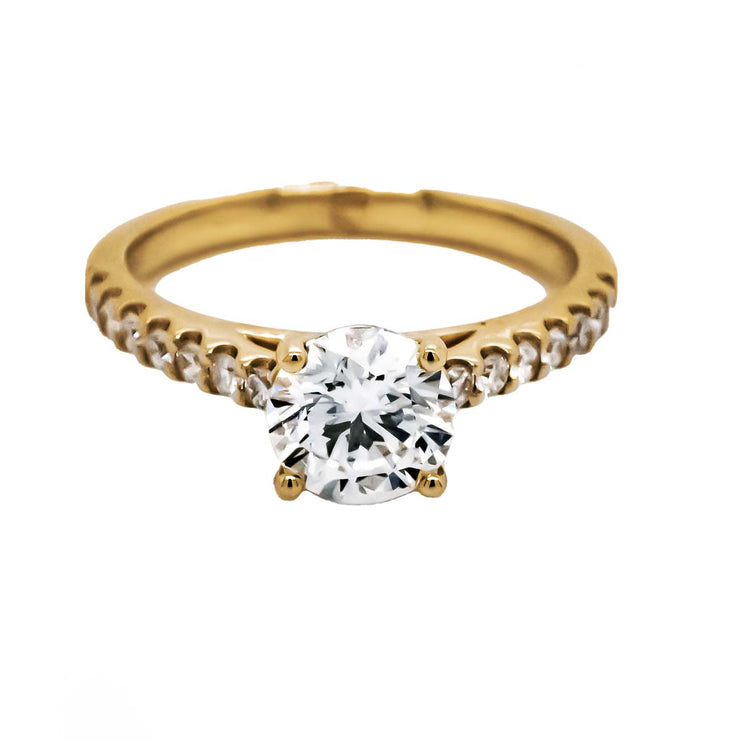 1.42 CTW Lab Diamond Engagement Ring